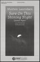 Sure on This Shining Night SATB choral sheet music cover